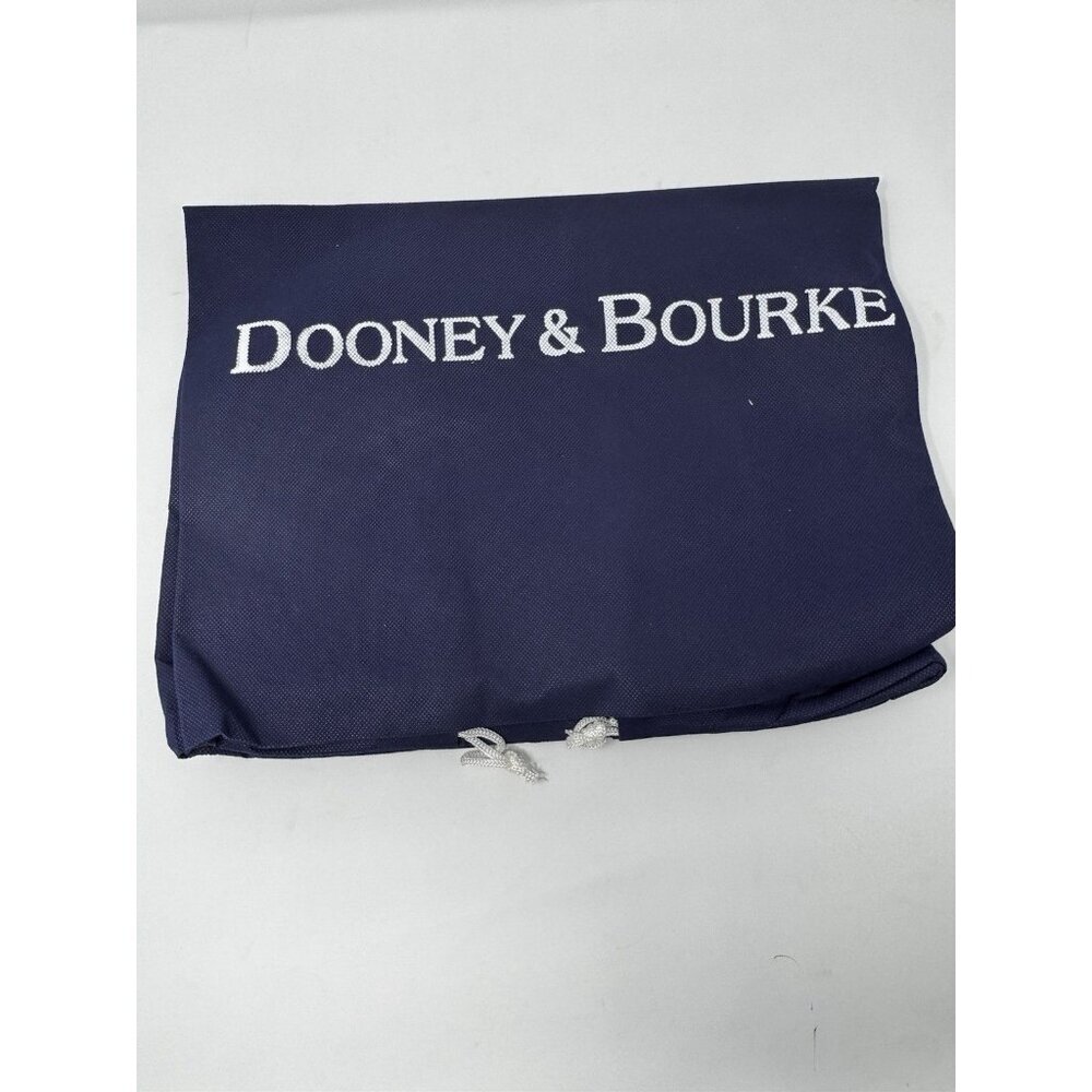 Dooney Bourke Hobo Shoulder Bag Ice Blue Smooth Leather McKenzie Tassels - Picture 14 of 16